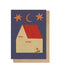 New Home at Night Greetings Card