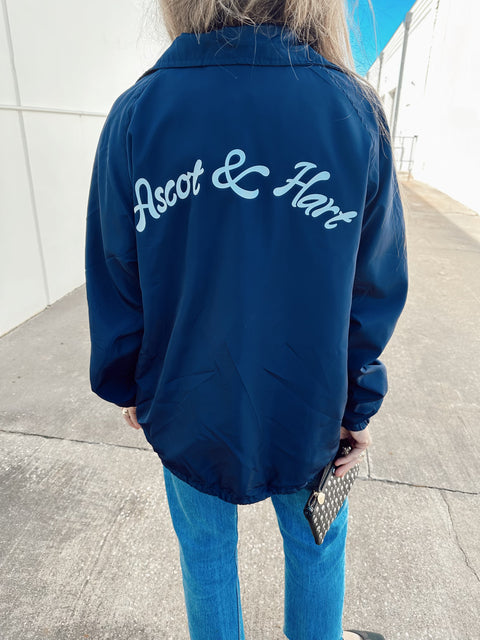 A+H Script Coaches Jacket