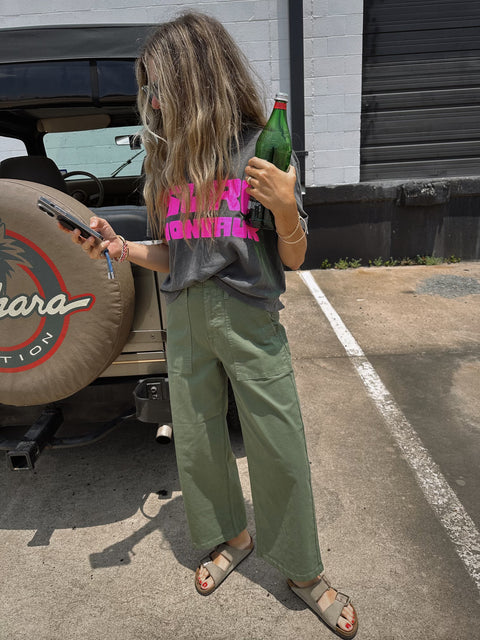 Sophia Wide Leg Ankle Pants