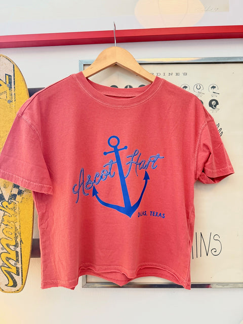 A+H Ahoy Crop Tee - ascot + hart