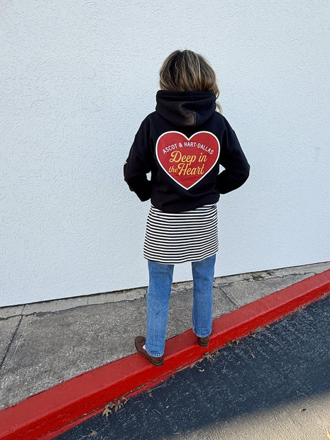 A+H Deep In The Heart Hoodie - ascot + hart