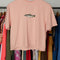 A+H Embroidered Trout Crop Tee - ascot + hart