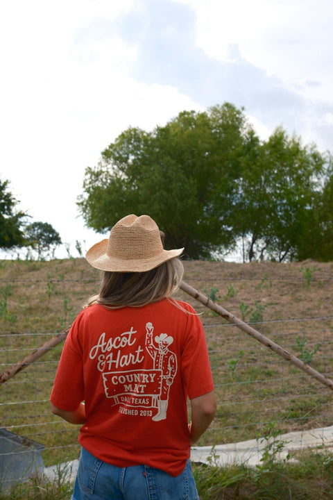 A+H Greetings From Dallas Tee - ascot + hart