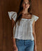 Aila Square Neck Blouse - ascot + hart