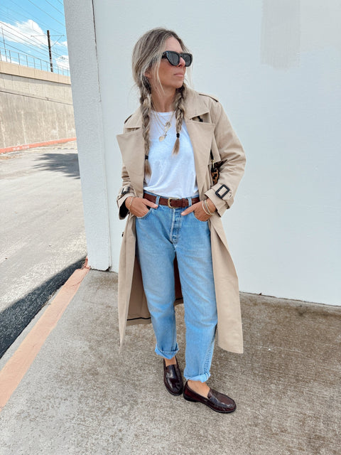 Aimee Trench Coat - ascot + hart
