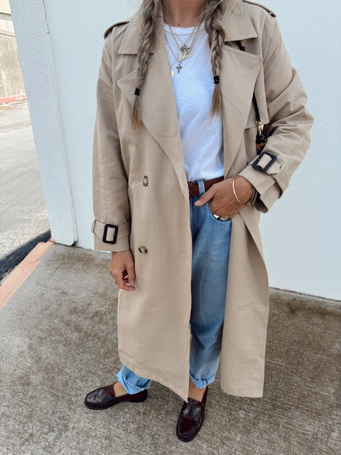 Aimee Trench Coat - ascot + hart