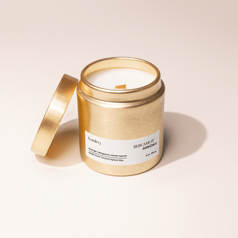 Bergamot & Hinoki Candle - 9oz - ascot + hart