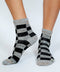 Boxy Checkered Ankle Socks - ascot + hart