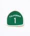 Califonria PCH 1 Embroidered Iron on Patch - ascot + hart