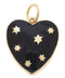 Celestial Enamel Heart Charm - ascot + hart