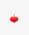 Clare V. Enamel Mylar Heart Charm - ascot + hart