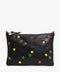 Clare V. Flat Clutch w/ Tabs - Black w/ Bonbon Studs - ascot + hart
