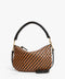 Clare V. Petit Moyen - Black/Natural Woven Zig - Zag - ascot + hart