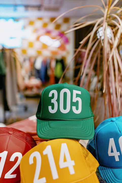 Custom Area Code Trucker - ascot + hart