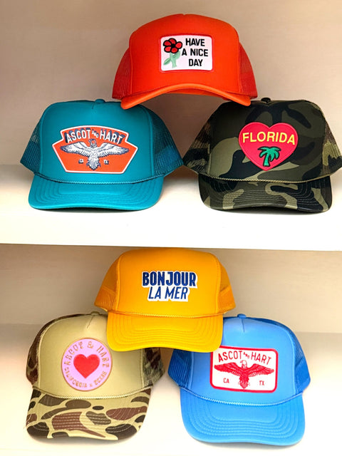 Custom Patch Trucker - ascot + hart