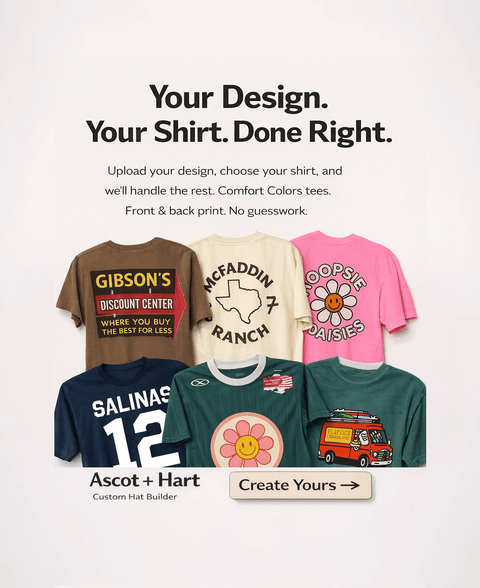 Custom Tee - ascot + hart