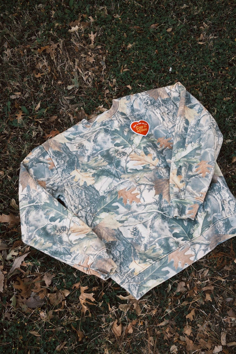 Deep In The Heart Camo Pullover - ascot + hart