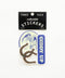 Giddy Up Vinyl Sticker Three - Pack - Cowgirl Theme - ascot + hart