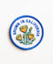 Grown In California Embroidered Iron on Patch - Golden Poppy - ascot + hart