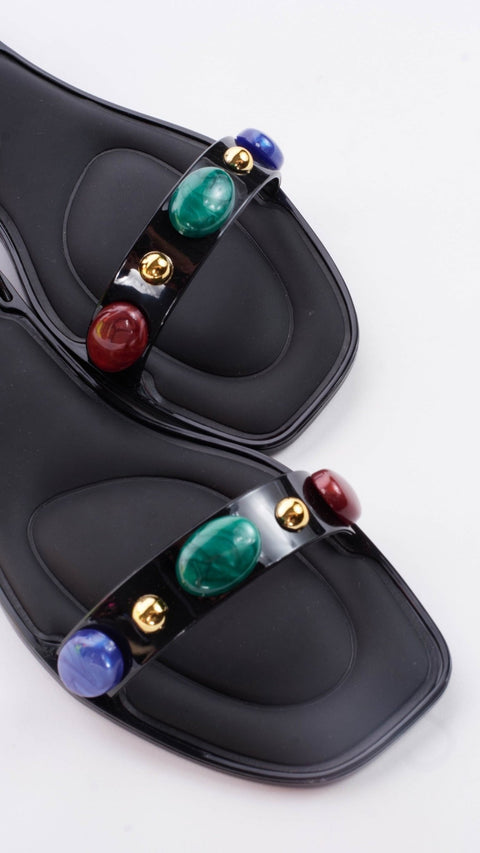 Harlow Jelly Ankle Strap Sandals - ascot + hart