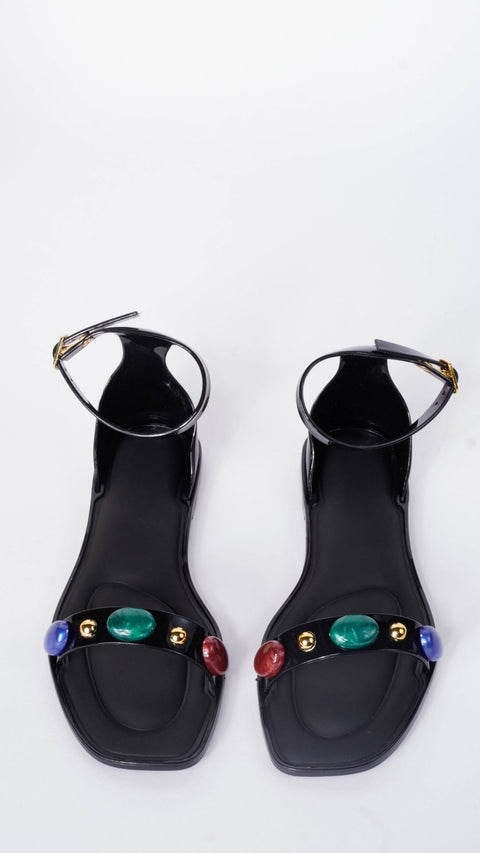 Harlow Jelly Ankle Strap Sandals - ascot + hart