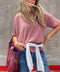 Kai Striped Oversized Tee - ascot + hart