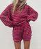 Lara Striped Terry Shorts - ascot + hart