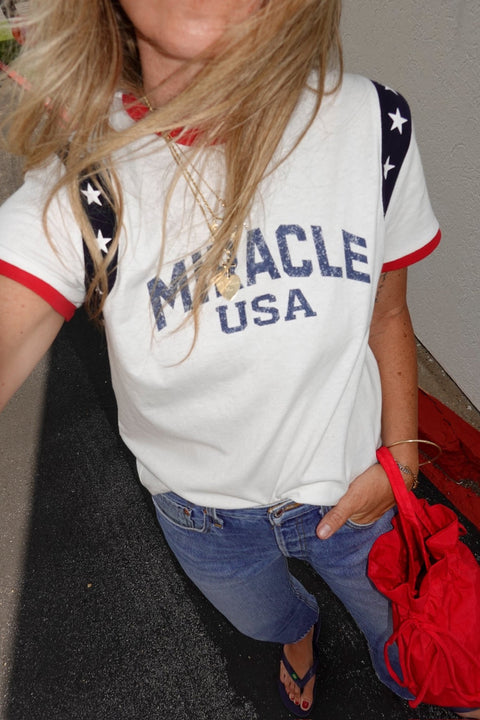 Miracle USA Tee - ascot + hart