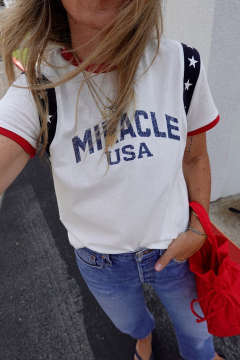 Miracle USA Tee - ascot + hart