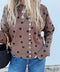 Monroe Polka Dot Cardigan - ascot + hart