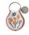 Patch Keychain - Pink Floral - ascot + hart