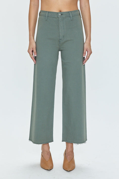 Penny High Rise Wide Leg Crop - ascot + hart