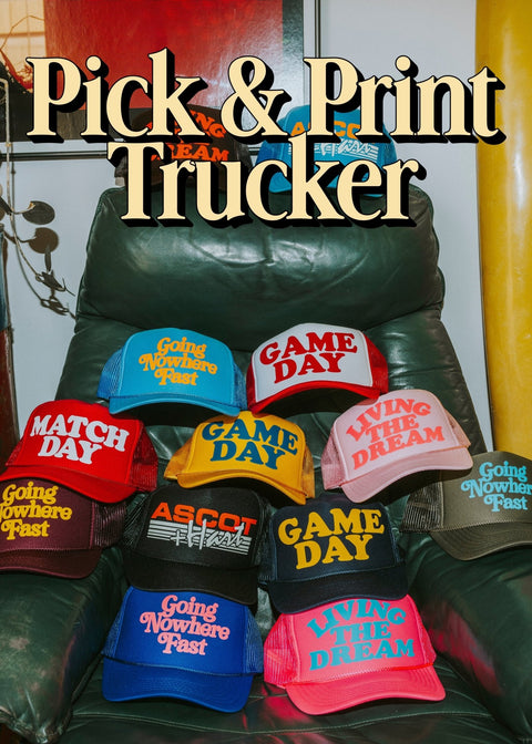 Pick and Print Trucker - ascot + hart