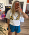 Polka Dot Bikini Tee - ascot + hart