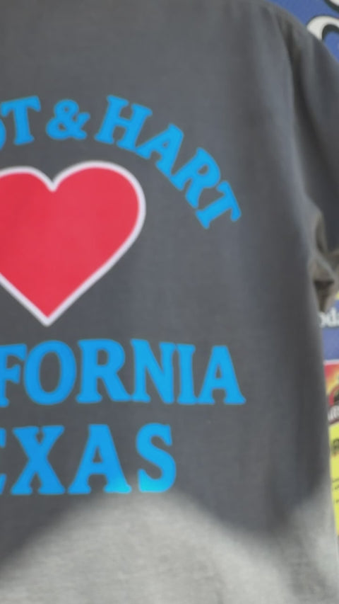 A+H Stroked Heart Tee