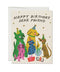 Puppy Party greeting card - ascot + hart