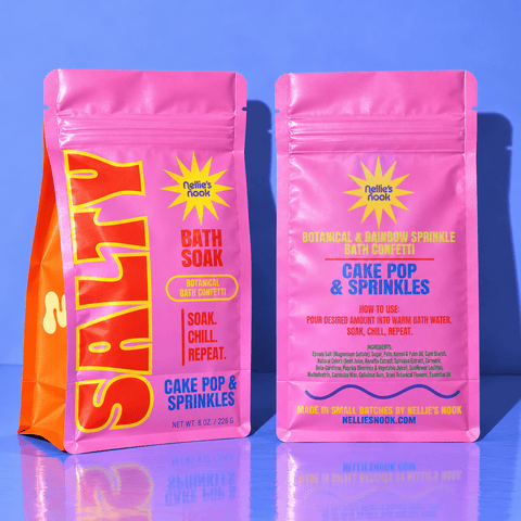 SALTY Botanical Bath Confetti - Cake Pop & Sprinkles - ascot + hart