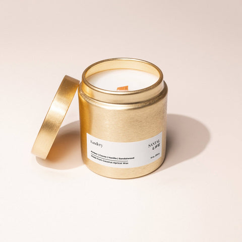 Santal Life Candle - 9oz - ascot + hart