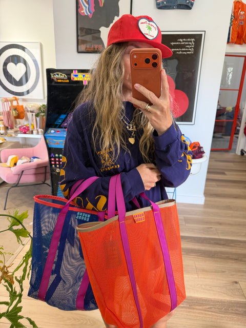 The Go Getter Tote - Orange Soda - ascot + hart
