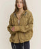 Tyler Shirred Hooded Jacket - ascot + hart