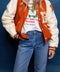 Vintage "R" Varsity Letterman Jacket - ascot + hart
