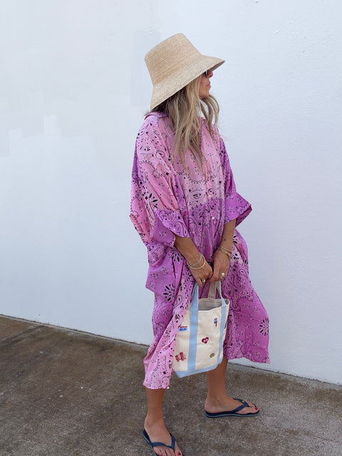 Winslow Bandana Maxi Dress - ascot + hart