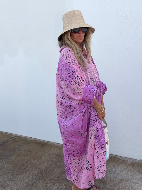 Winslow Bandana Maxi Dress - ascot + hart