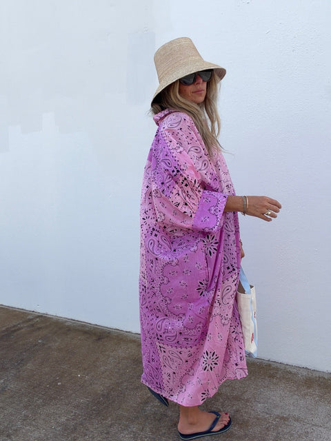 Winslow Bandana Maxi Dress - ascot + hart