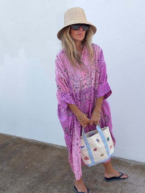 Winslow Bandana Maxi Dress - ascot + hart