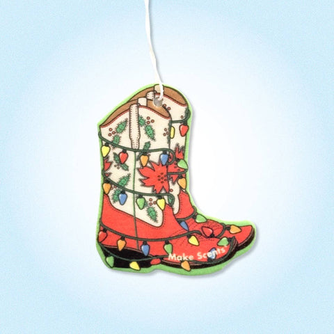 Xmas Boot Air Freshener - ascot + hart