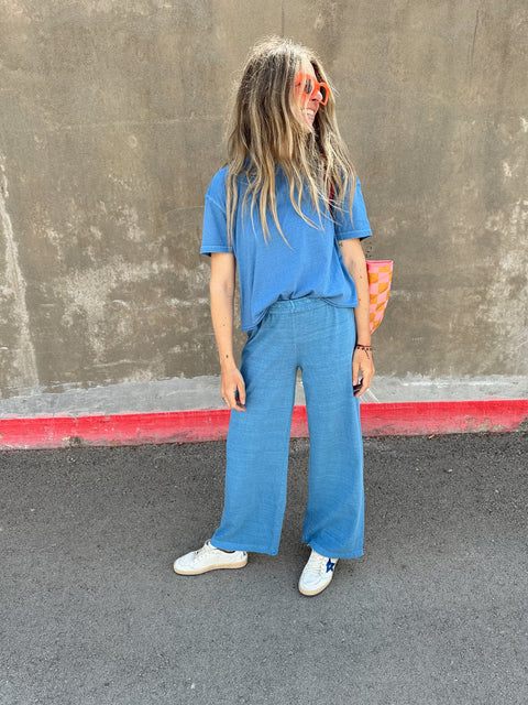 Ascot + Hart Raw Edge Tee