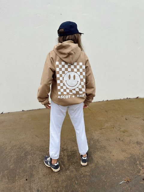 Premium Ascot + Hart Smile Logo Hoodie