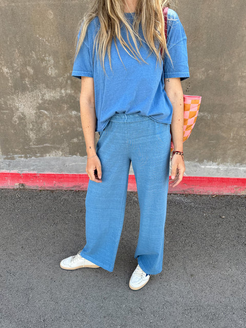 Ascot + Hart Raw Edge Tee