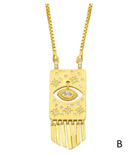 Tassel Eye Chain - ascot + hart